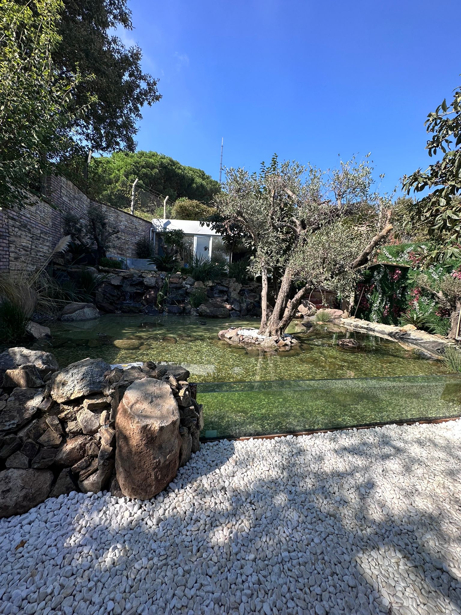 villa tipi camli selale havuzu